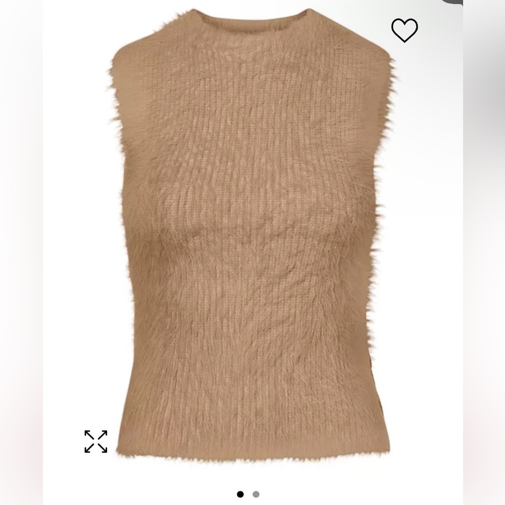 NWT Vero Moda Poilu SL O Neck Vest XS